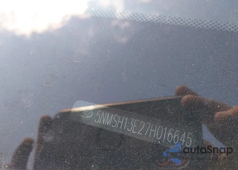 2007 Hyundai Santa Fe Limited/Se from USA, damaged, VIN 5NMSH13E27H016645